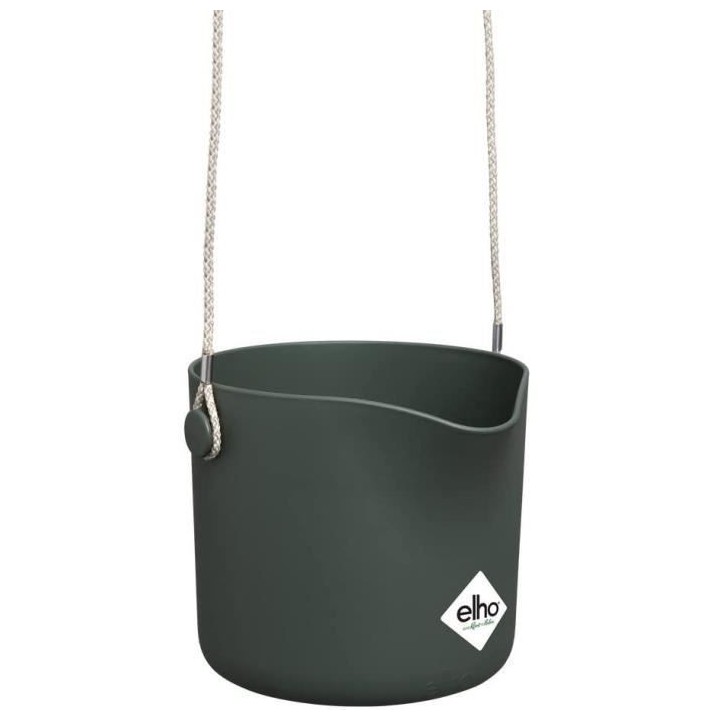 Pot De Fleurs Rond B.FOR - Plastique - Ø18 - Leaf Green