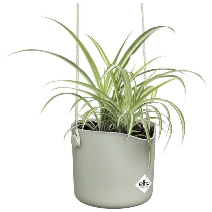 Pot De Fleurs Rond B.FOR - Plastique - Ø18 - Vert