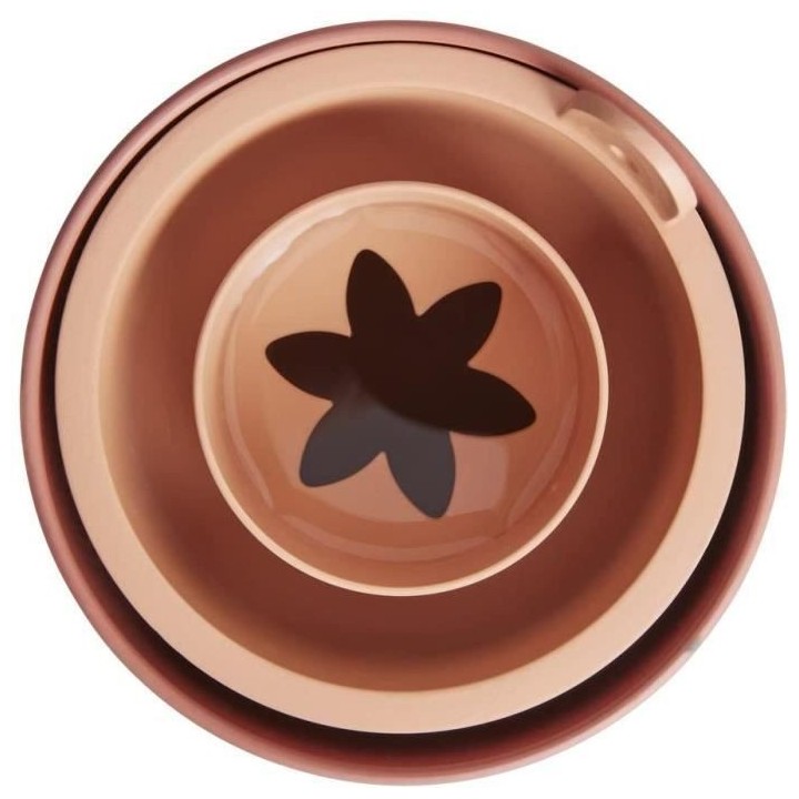 Pot De Fleurs Rond AMAZING AVOCADO - Plastique - Ø16 - Terra Caramel