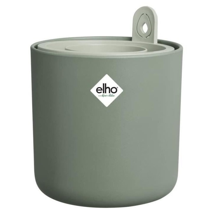 Pot De Fleurs Rond AMAZING AVOCADO - Plastique - Ø16 - Leaf Green