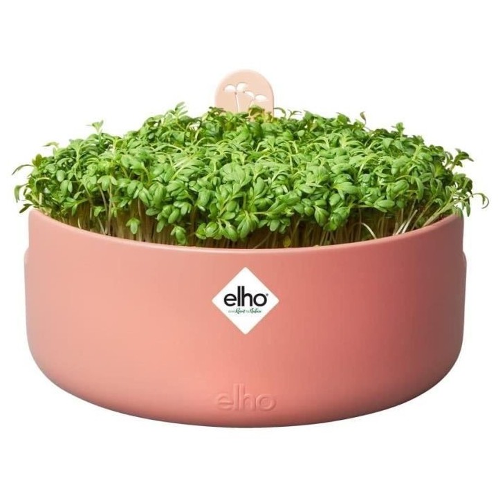 Pot De Fleurs Rond MAGIC MICROGREENS - Plastique - Ø16 - Terra Carame
