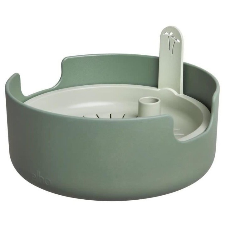 Pot De Fleurs Rond MAGIC MICROGREENS - Plastique - Ø16 - Leaf Green