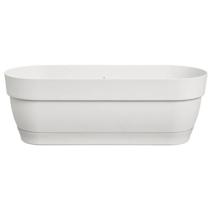 Planteur Rectangle VIBIA - Plastique - Réservoir - Ø50 - Bleu Vintag