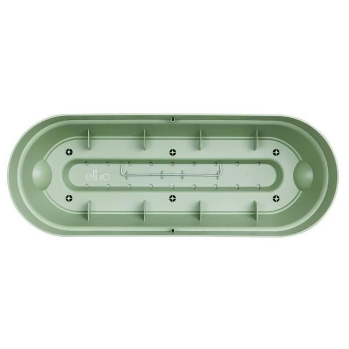 Planteur Rectangle VIBIA - Plastique - Réservoir - Ø50 - Vert