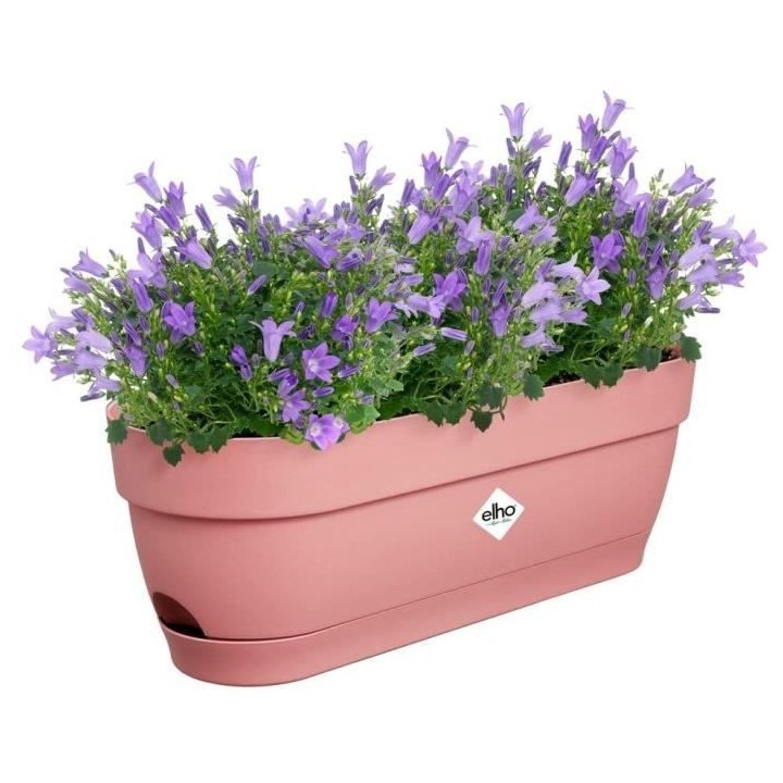 Pot De Fleurs Rond LOFT URBAN - Plastique - Percé - Réservoir - Avec