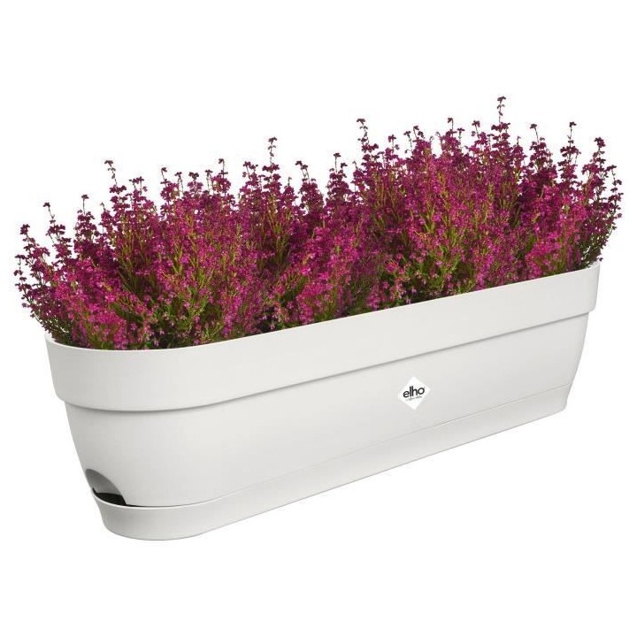 Planteur Rectangle VIBIA - Plastique - Réservoir - Ø70 - Blanc