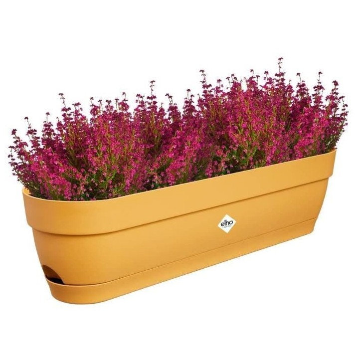 Planteur Rectangle VIBIA - Plastique - Réservoir - Ø70 - Rose Poussi