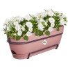 Planteur Rectangle VIBIA - Plastique - Réservoir - Ø50 - Rose Poussiere