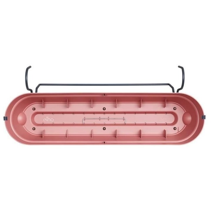 Planteur Rectangle VIBIA - Plastique - Réservoir - Ø70 - Rose Poussi
