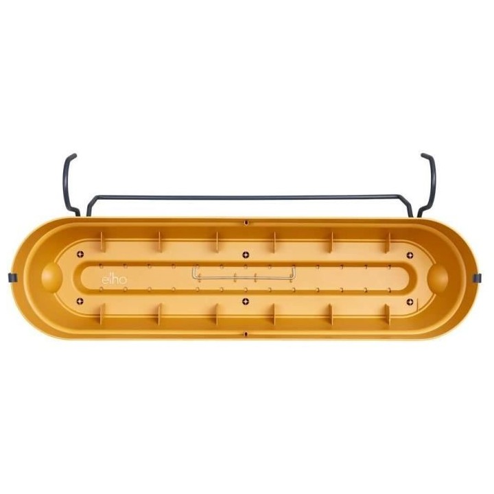 Planteur Rectangle VIBIA - Plastique - Réservoir - Ø70 - Jaune Miel