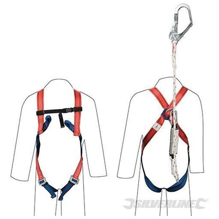 Kit de protection anti-chutes Harnais et absorbeur d'énergie