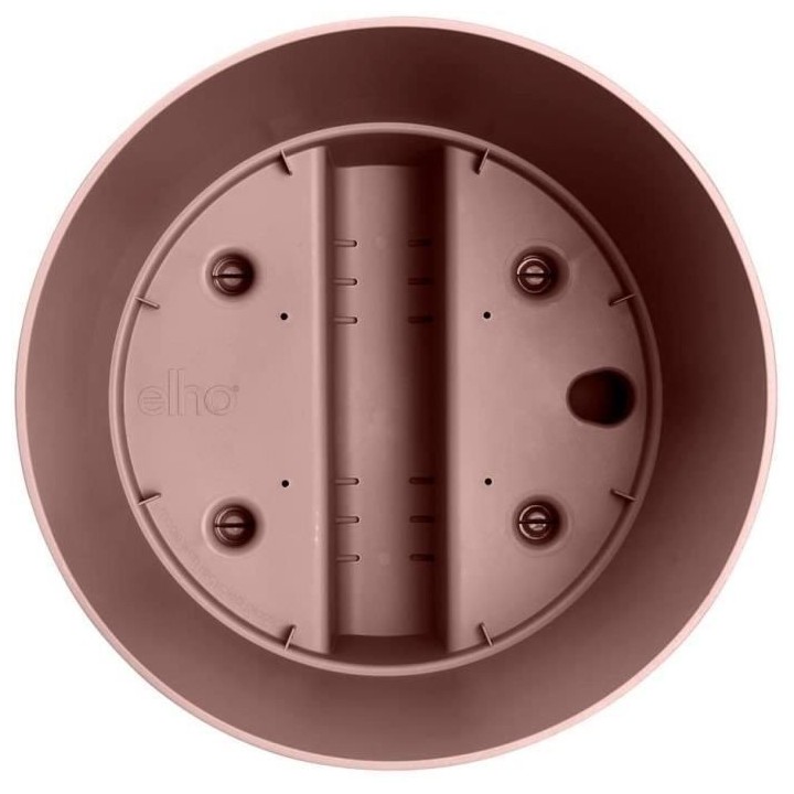 Pot De Fleurs Rond GREENSENSE AQUA CARE - Plastique Réservoir - Avec