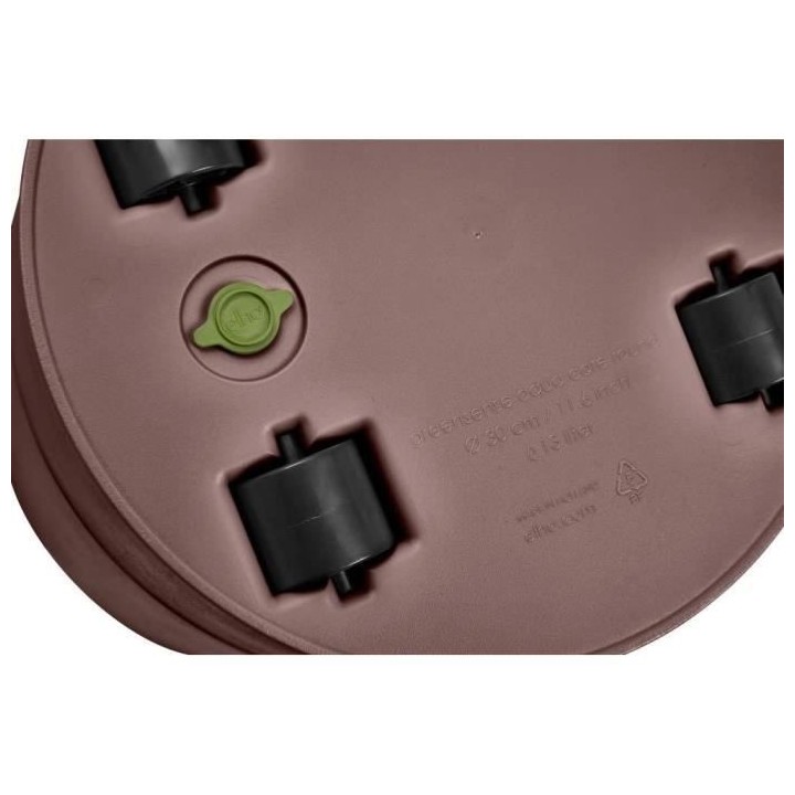 Pot De Fleurs Rond GREENSENSE AQUA CARE - Plastique Réservoir - Avec