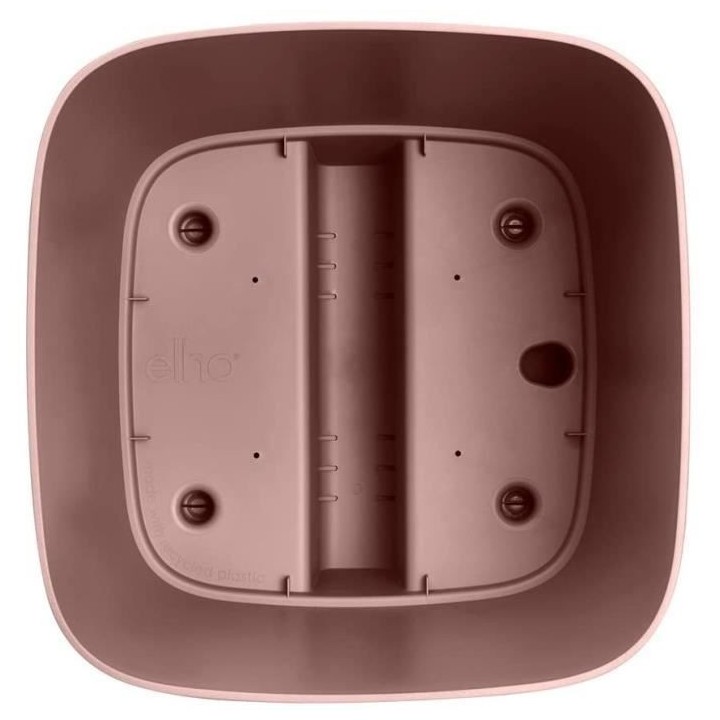 Pot De Fleurs Carré GREENSENSE AQUA CARE - Plastique Réservoir - Ave