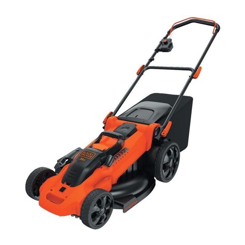 Tondeuse Autosense sur batterie 48cm de coupe BLACK+DECKER CLMA4820L2 - Livré avec 2 batteries 36V 2,0Ah