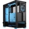 FRACTAL DESIGN - Pop Air RGB Cyan TG - Boîtier PC - Cyan (FD-C-POR1A-02)