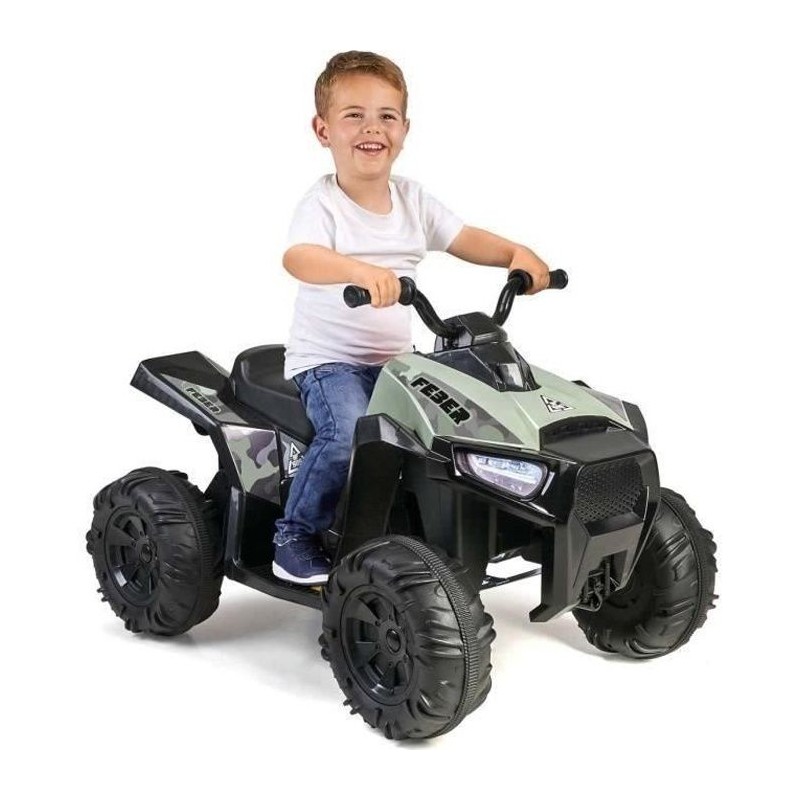 Quad Boxer 12V - camouflage - FEBER