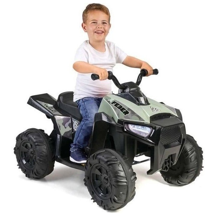 Quad Boxer 12V - camouflage - FEBER