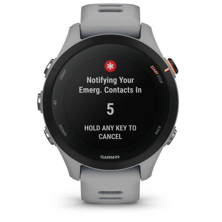 Montre connectée sport - GARMIN - Forerunner 255S - Grise