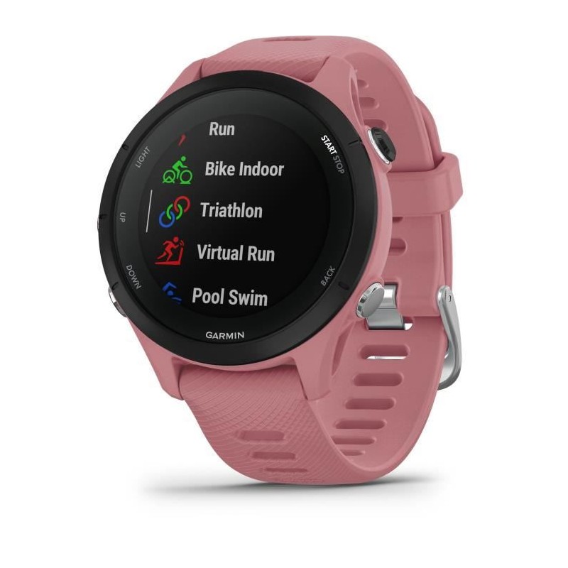 Montre connectée sport - GARMIN - Forerunner 255S - Rose