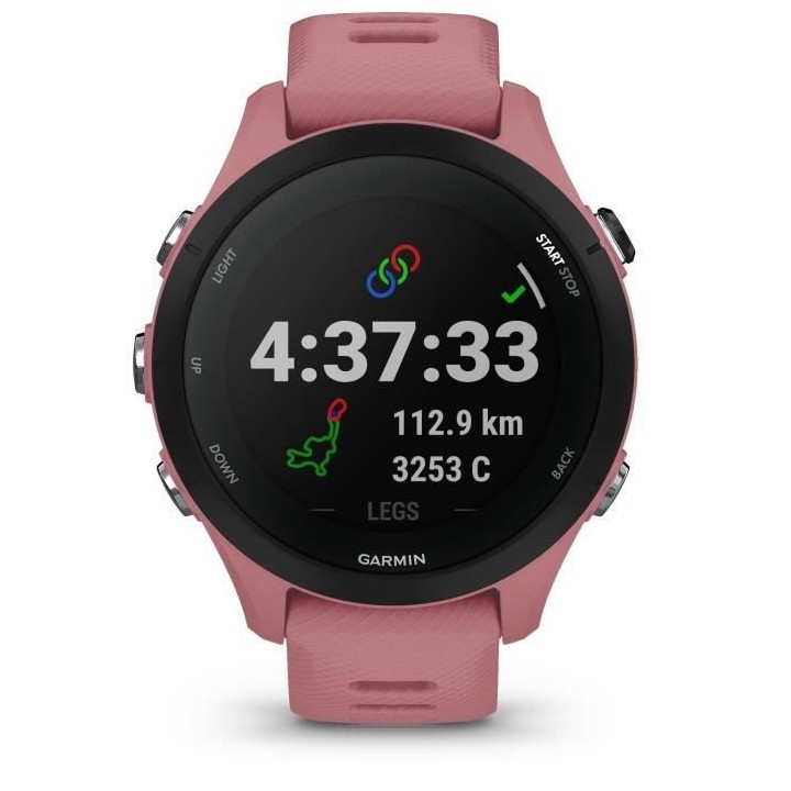 Montre connectée sport - GARMIN - Forerunner 255S - Rose