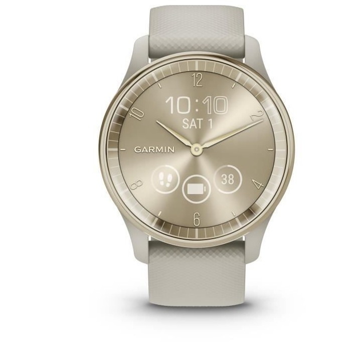 GARMIN vivomove Trend Montre connectée - Silicone - French Gris WW