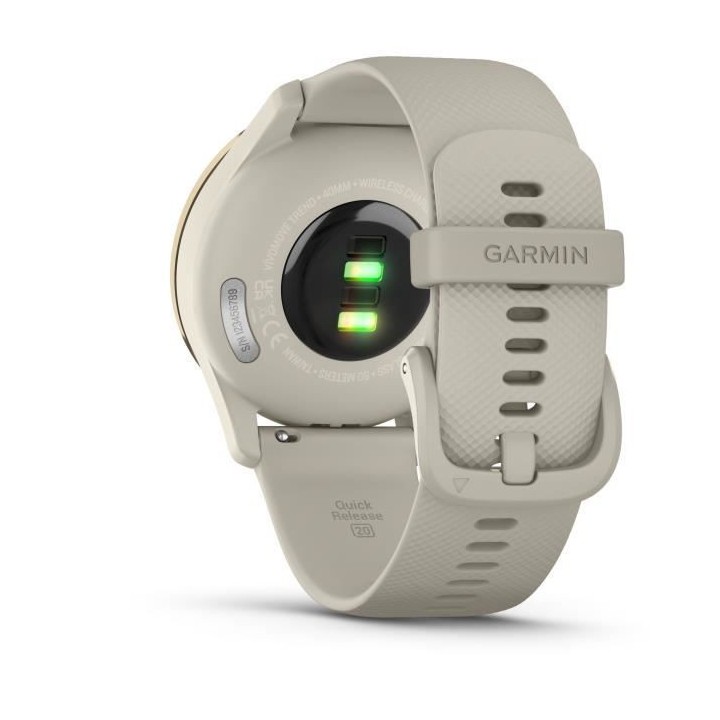 GARMIN vivomove Trend Montre connectée - Silicone - French Gris WW