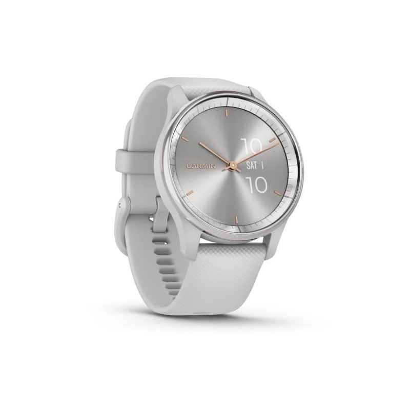 GARMIN Vivomove Trend Montre connectée - Silicone - Mist Gris WW