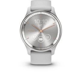 GARMIN Vivomove Trend Montre connectée - Silicone - Mist Gris WW