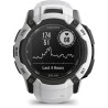 Montre GPS connectée - GARMIN - Instinct 2X Solar Blanche