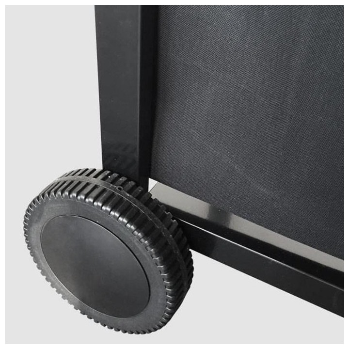 Plancha gaz GARDEN MAX MERIDA - 4 feux - Sur chariot - Acier émaillé