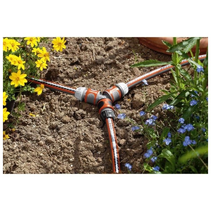 GARDENA Nécessaire de dérivation – Raccordement triple – Compati