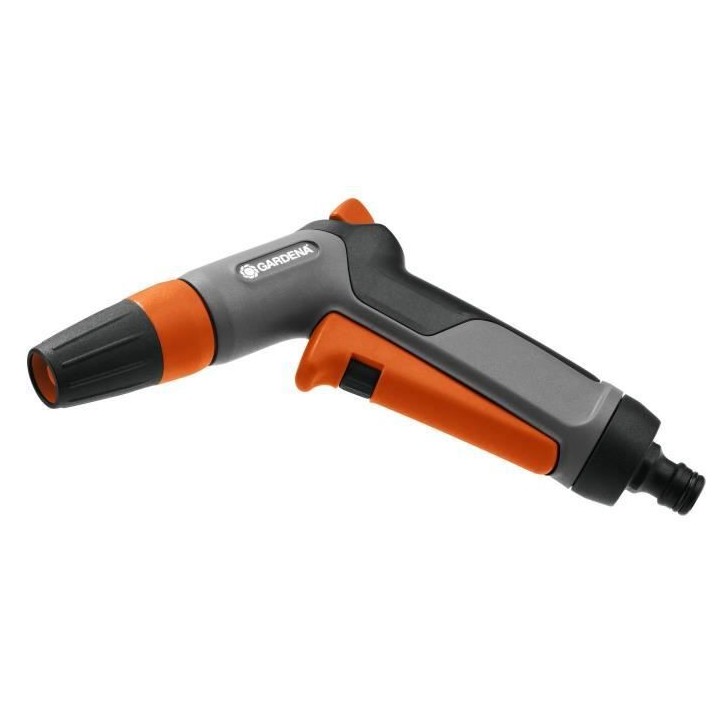 GARDENA Pistolet d'arrosage et nettoyage Comfort – Jet concentré &