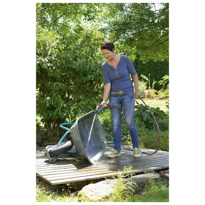 GARDENA Pistolet d'arrosage et nettoyage Comfort – Jet concentré &