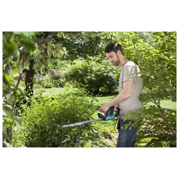 Taille-haies électrique GARDENA - EasyCut 450/50 - 450W - 50 cm - Poi
