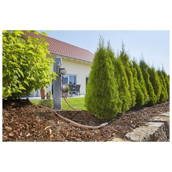 GARDENA Kit Arrosage goutte-a-goutte taille M + Programmateur Micro-Dr