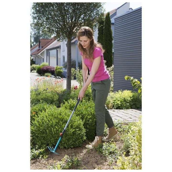 GARDENA Serfouette a fleurs 6.5cm Combisystem - Acier enduit – Outil