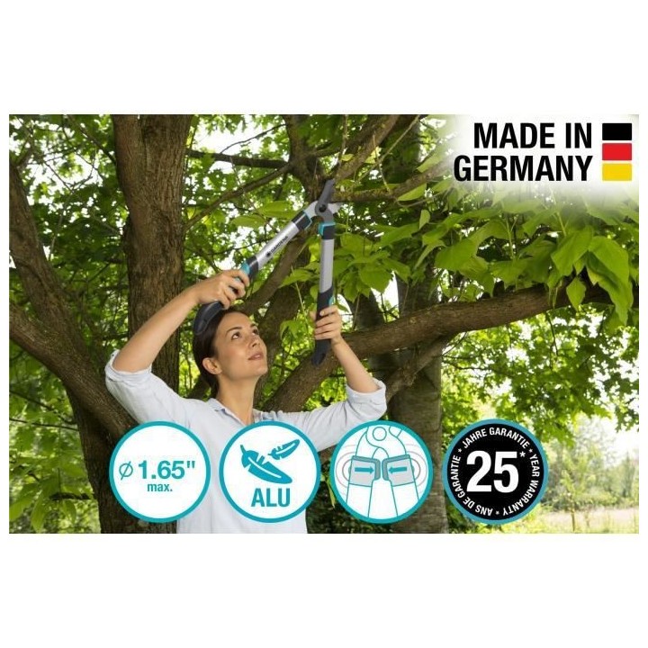 GARDENA Coupe-branches EasyCut 500 B– Lames franches affûtées –