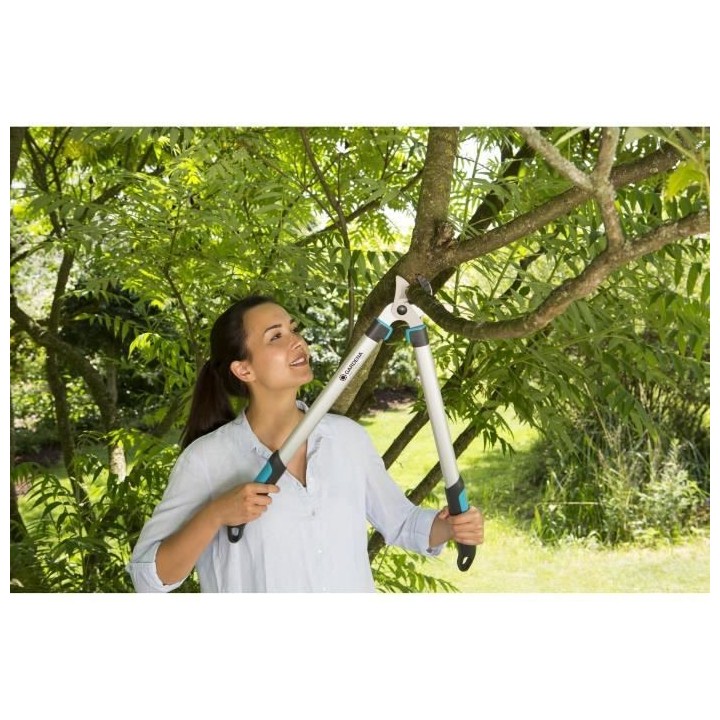 GARDENA Coupe-branches EasyCut 680 A – Lame a enclume affûtée –