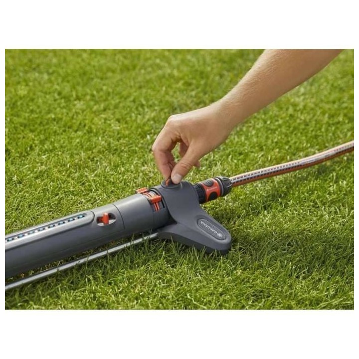 GARDENA Arroseur oscillant AquaZoom L – Surface 350m² – Portée 2