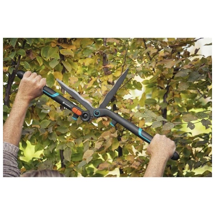 GARDENA Cisaille a haies 2en1 EnergyCut –Lames ondulées –Reveteme