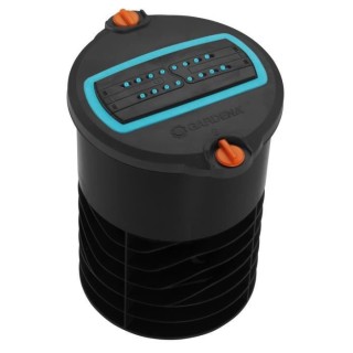 GARDENA Arroseur oscillant escamotable OS 140 – Pour surfaces carré