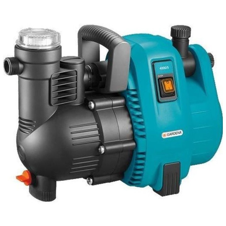 GARDENA Pompe d'arrosage de surface 4000/5 – 1000W – Débit max 40