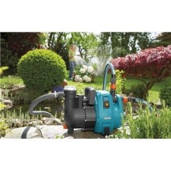 GARDENA Pompe d'arrosage de surface 4000/5 – 1000W – Débit max 4000l/h & pression max 4.5bar – Extension de garantie 5 an