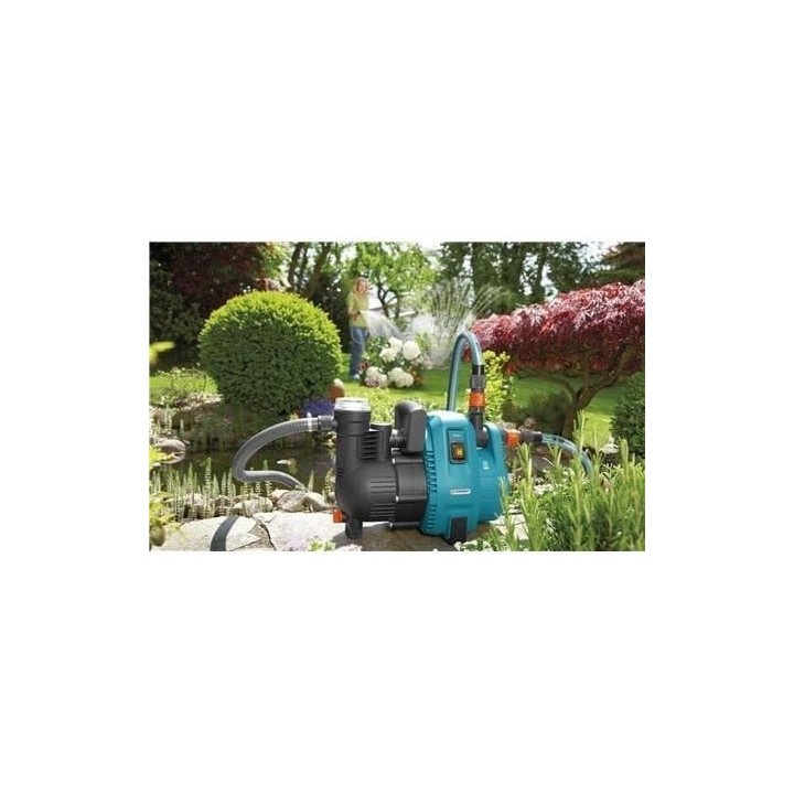 GARDENA Pompe d'arrosage de surface 4000/5 – 1000W – Débit max 40