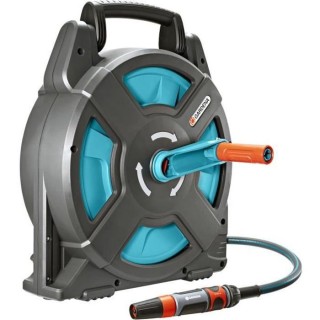 GARDENA Dévidoir portable Classic 15 équipé – Longueur tuyau 15m