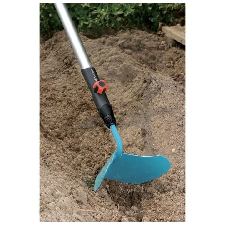 GARDENA Butteur-rayonneur 16cm Combisystem - Inox résistant corrosion