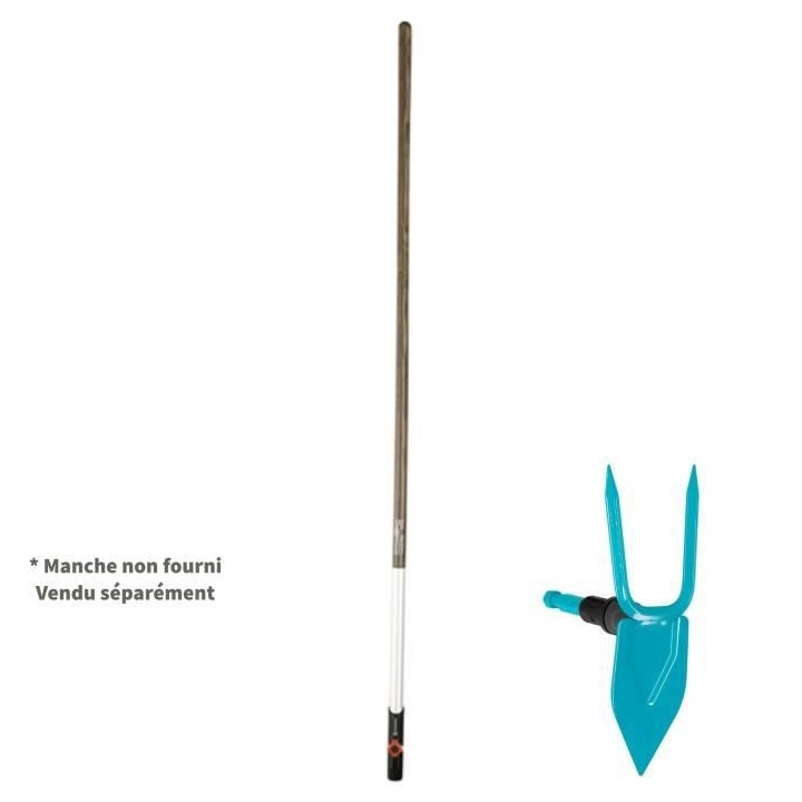 GARDENA Serfouette 7cm Combisystem - Acier inoxydable – Outil adapt