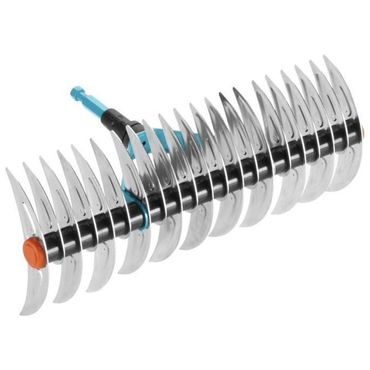 GARDENA Râteau-scarificateur 35cm Combisystem - Lames acier galvanis