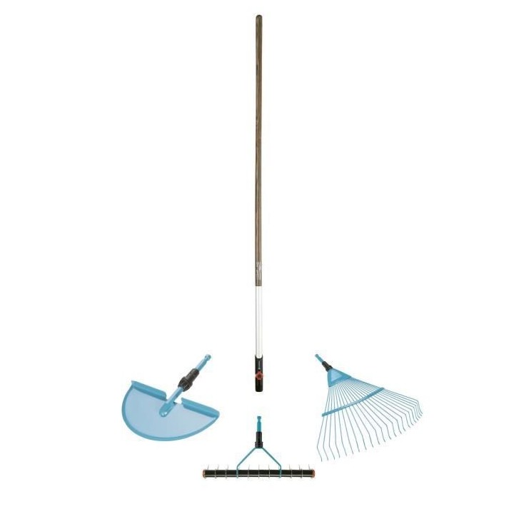 GARDENA Manche bois FSC 100% 130cm Combisystem | Support outils | Reve